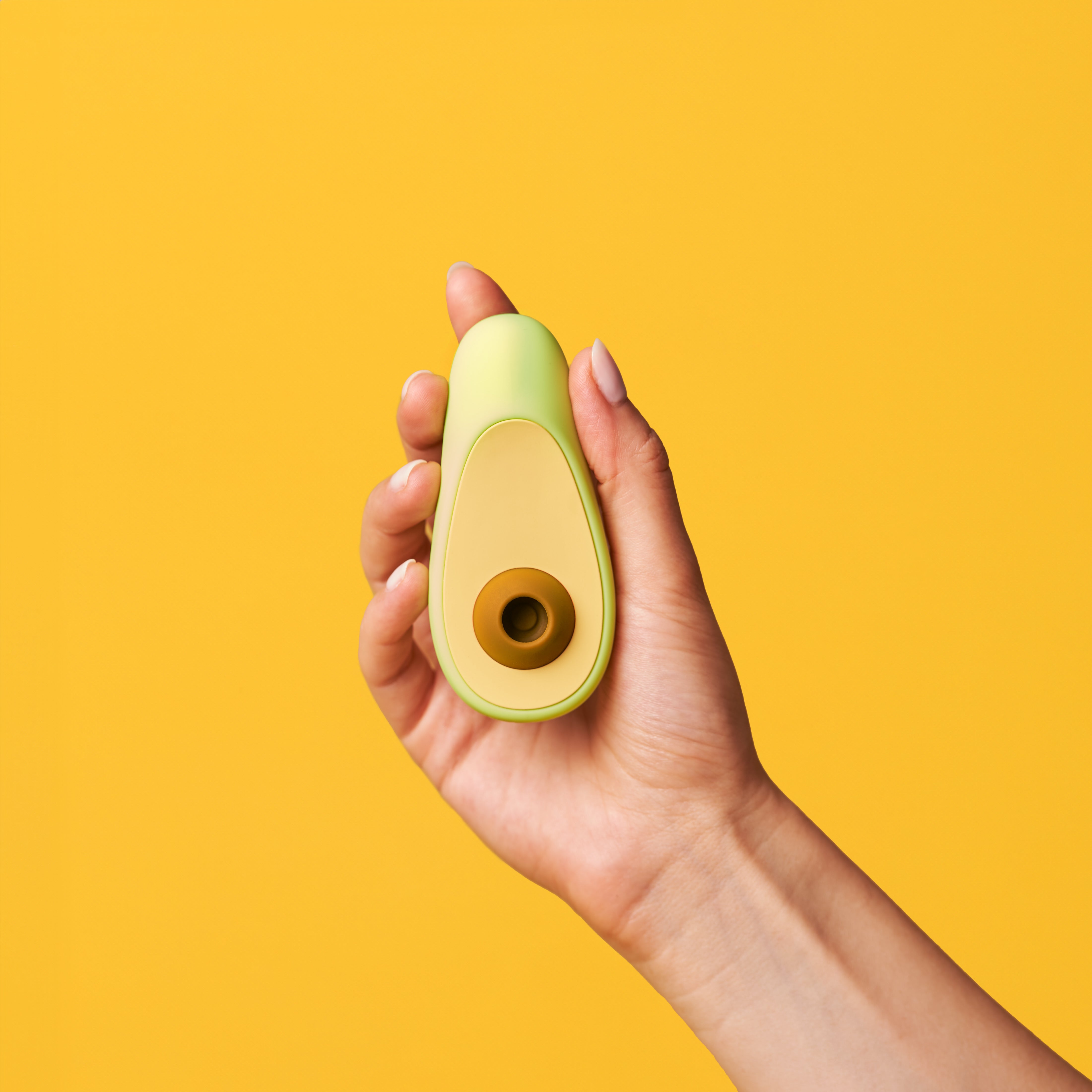 Avocado adult toy — detail of texture